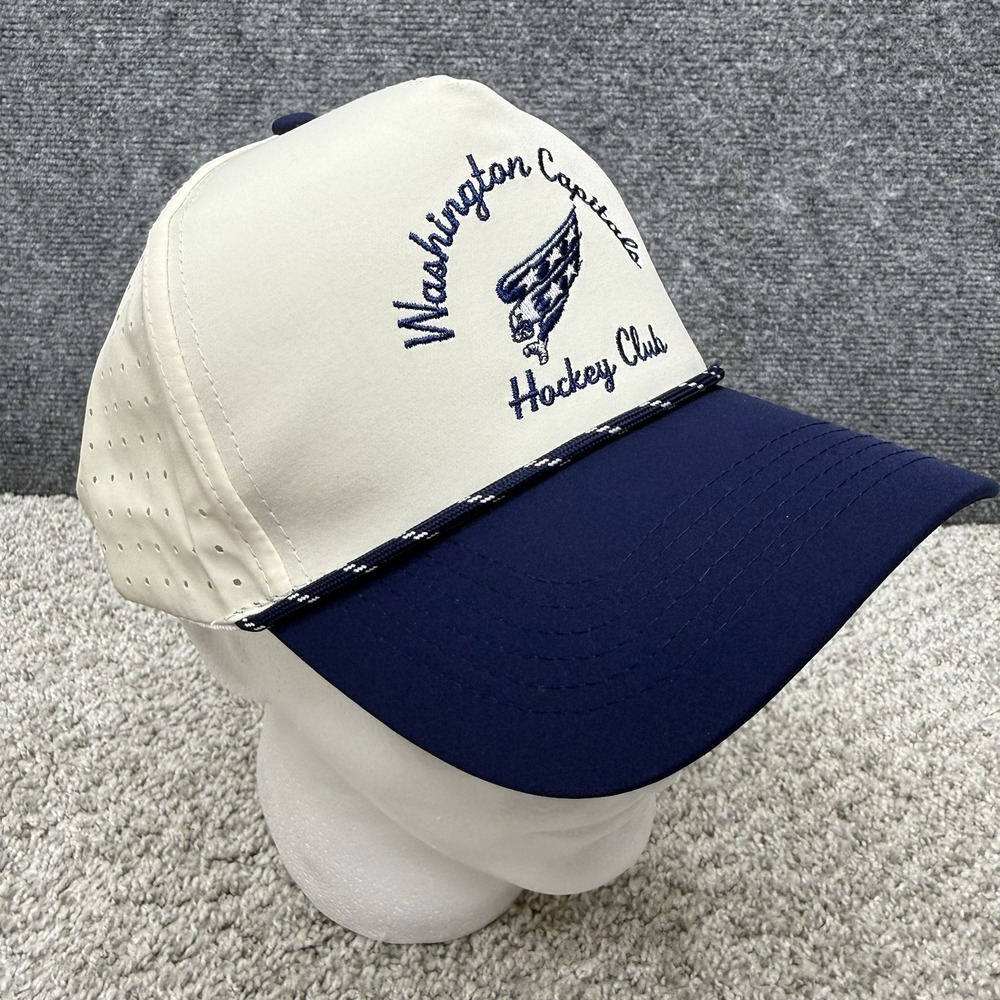 Washington Capitals Hockey Club hat cap snapback white/blue adjustable